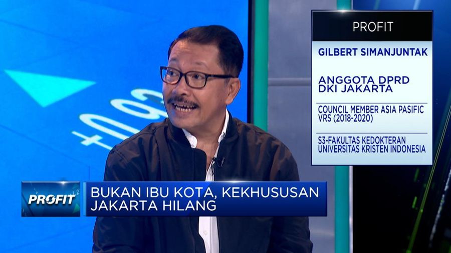 Anggota DPRD DKI Jakarta, Gilbert Simanjuntak. (CNBC Indonesia)