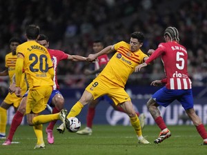 Superioritas Barcelona Vs Laju On Fire Atletico