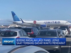 Boeing Masalah Lagi! Panel Lepas Saat Terbang-Sadar Waktu Mendarat