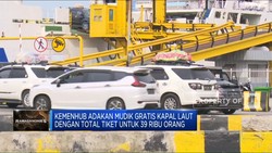 Video: Kemenhub Siapkan 39 Ribu Tiket Mudik Gratis Dengan Kapal Laut