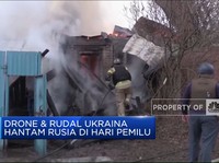 Video: Lagi Pemilu, Drone & Rudal Ukraina Hantam Rusia
