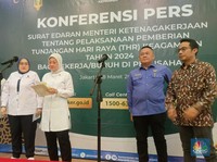 THR Wajib Dibayar H-7 Lebaran, Ini Pekerja yang Berhak Terima