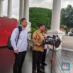 Airlangga-Sri Mulyani Lapor Jokowi: 195 PSN Tuntas, Nilainya Rp1.519 T