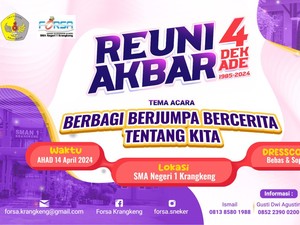 Sambut 4 Dekade, Alumni SMAN 1 Krangkeng Bakal Gelar Reuni Akbar