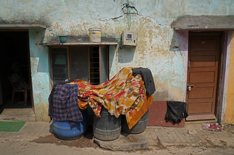 Bengaluru atau Bangalore di India tengah dihadapkan dengan kekeringan. (AP/Aijaz Rahi) Bengaluru atau Bangalore di India tengah dihadapkan dengan kekeringan. (AP/Aijaz Rahi)