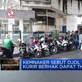 Video: Kemnaker Sebut Ojol dan Kurir Berhak Dapat THR