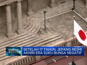  Setelah 17 Tahun, Jepang Resmi Akhiri Era Suku Bunga Negatif