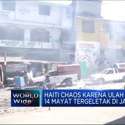 Haiti Chaos Gara-Gara Gangster, 14 Mayat Tergeletak Di Jalan