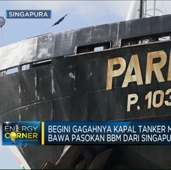 Video: Ini Kapal MT Parigi Yang Bawa BBM Dari Singapura Ke Indonesia