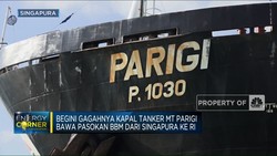 Video: Ini Kapal MT Parigi Yang Bawa BBM Dari Singapura Ke Indonesia
