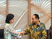 Menkominfo Budi Arie Mendadak Ketemu Menkeu Sri Mulyani, Bahas Apa?