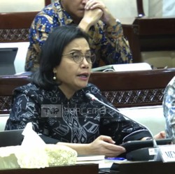Ini Alasan Sri Mulyani Bungkam Saat Ditanya Makan Siang Gratis di DPR
