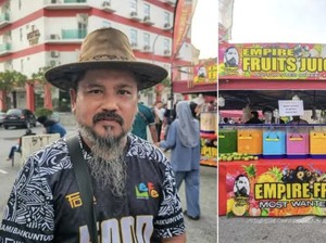 Penjual Jus Buah di Bazar Ramadan Ini Bisa Raup Rp 30 Juta Sehari!