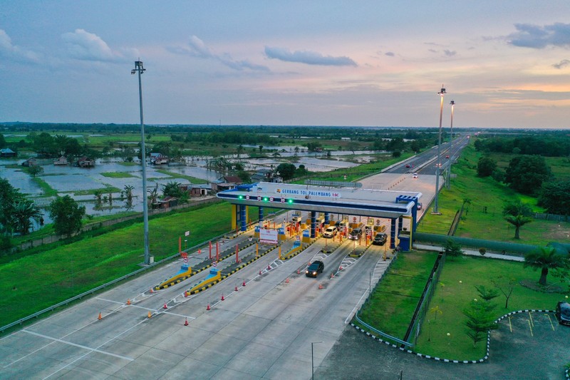 Ruas Tol Trans Sumatera. Ruas Tol Trans Sumatera. (Dok. Hutama Karya)
