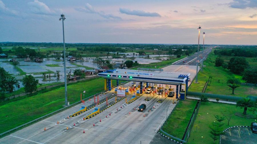 Ruas Tol Trans Sumatera. (Dok. Hutama Karya)