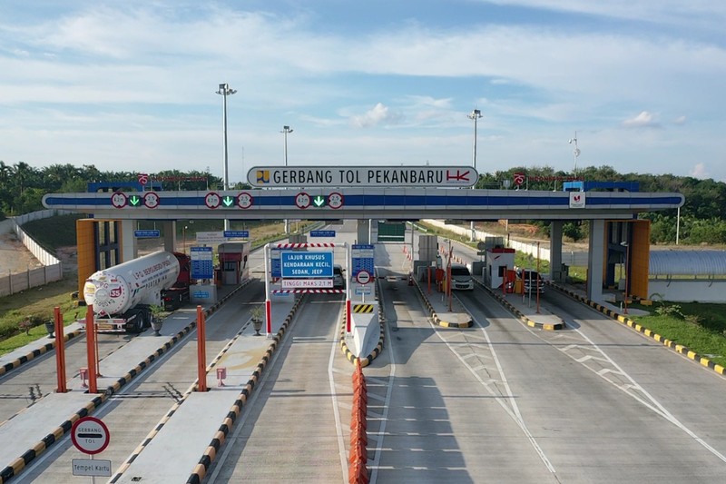 Ruas Tol Trans Sumatera. (Dok. Hutama Karya)