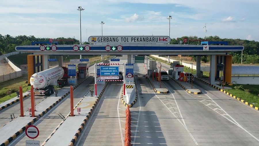 Ruas Tol Trans Sumatera. (Dok. Hutama Karya)