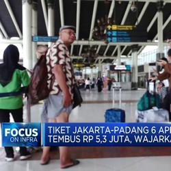 Video: Tiket Mudik Jakarta-Padang Tembus Rp5 Jutaan, Wajarkah?