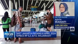 Video: Tiket Mudik Jakarta-Padang Tembus Rp5 Jutaan, Wajarkah?
