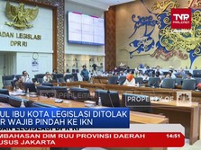 Video: Usul Ibu Kota Legislasi Ditolak, DPR Wajib Pindah ke IKN