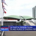 Video: 24 Partai Perebutkan 20.462 Kursi di DPR RI Hingga DPRD