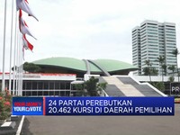 Video: 24 Partai Perebutkan 20.462 Kursi di DPR RI Hingga DPRD