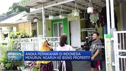 Angka Pernikahan di Indonesia Menurun, Ngaruh ke Bisnis Properti?