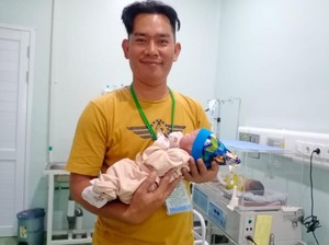 JKN Jamin Persalinan Tanpa Biaya, Ini Kisah Bahagia Ayah Jessen