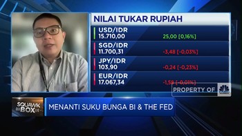 Bunga Acuan Belum Akan Dipangkas, Rupiah Sulit ke Bawah Rp 15.500/USD?