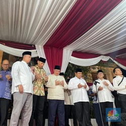 Sampaikan Pidato Kemenangan, Prabowo Ucapkan Takbir 3x