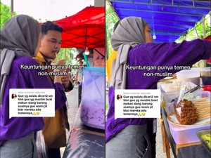 Kompak! Manfaatkan Teman Non Muslim untuk Bantu Pilihkan Takjil yang Enak