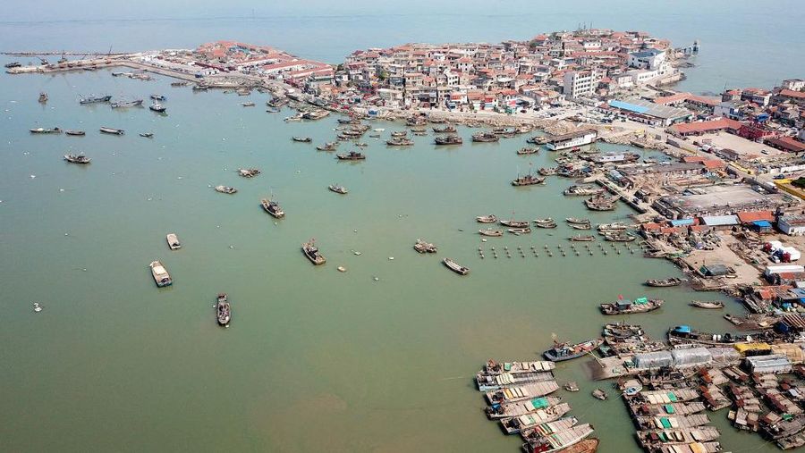 Laut Bohai China. (Photo by AFP/File Foto)