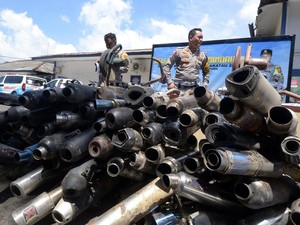 Knalpot Brong Bikin Resah, Bengkel Diminta Tak Jual-Layani Pemasangan