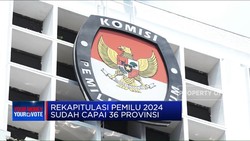Video: Rekapitulasi Baru 36 Provinsi, KPU Rilis Hasil Pemilu Hari Ini
