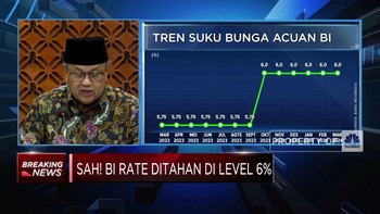 Video: Sah! BI Rate Ditahan di Level 6%