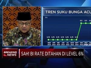 Video: Sah! BI Rate Ditahan di Level 6%