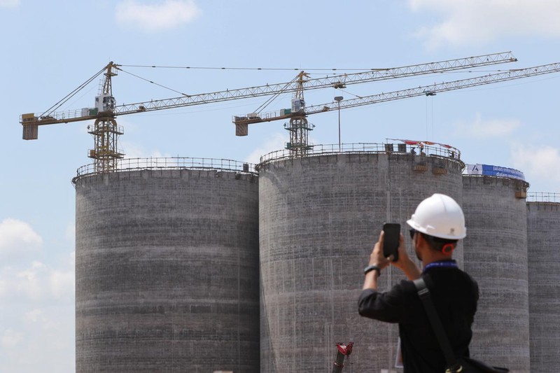 Smelter Alumina di Mempawah, Kalimantan Barat. (Dok. MIND ID) Smelter Alumina di Mempawah, Kalimantan Barat. (Dok. MIND ID)
