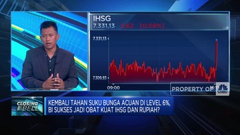 Video: Suku Bunga Tetap di 6%, BI Sukses Jadi Obat Kuat IHSG & Rupiah?