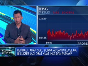 Video: Suku Bunga Tetap di 6%, BI Sukses Jadi Obat Kuat IHSG & Rupiah?