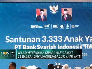 Video: Wujud Kontribusi Nyata, BSI Beri Santunan Pada 3.333 Anak Yatim
