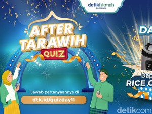Nama Pemenang Kuis Hari ke-11 Ramadan yang Dapat Rice Cooker, Selamat!