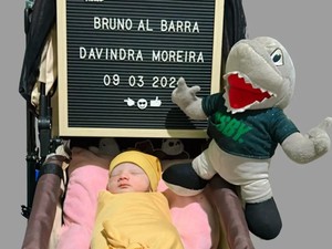 Bonek Asal Sidoarjo Ini Beri Nama Anaknya yang Baru Lahir Bruno Moreira
