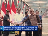 Video: Jokowi Resmikan Proyek Duplikasi Jembatan Kapuas 1 Pontianak