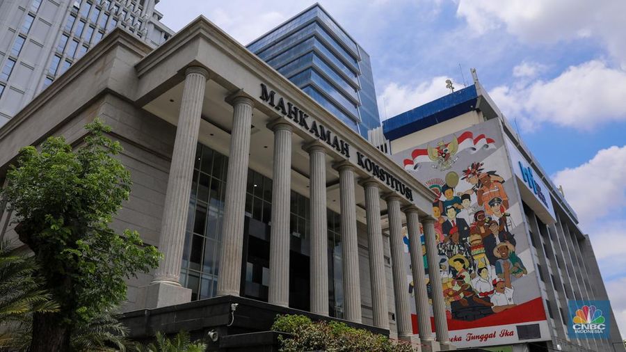 Gedung Mahkamah Konstitusi RI.