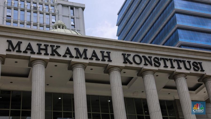 Gedung Mahkamah Konstitusi RI. (CNBC Indonesia/Faisal Rahman)