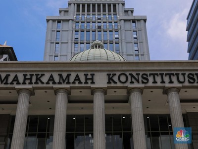 Gedung Mahkamah Konstitusi RI. (CNBC Indonesia/Faisal Rahman)