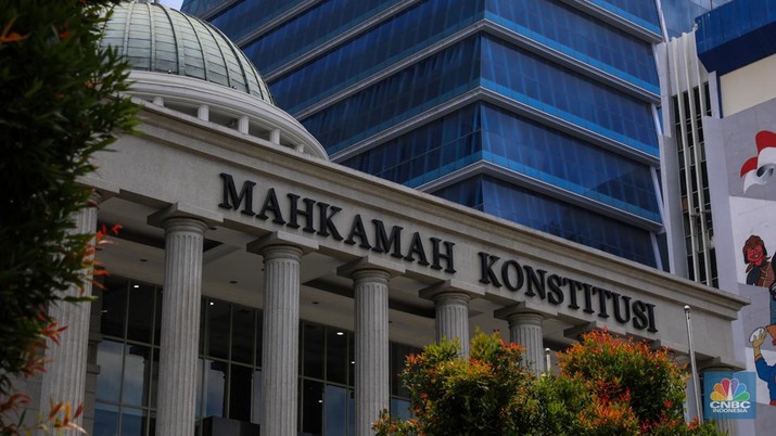 Gedung Mahkamah Konstitusi RI. (CNBC Indonesia/Faisal Rahman)