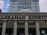 Gedung Mahkamah Konstitusi RI. (CNBC Indonesia/Faisal Rahman)