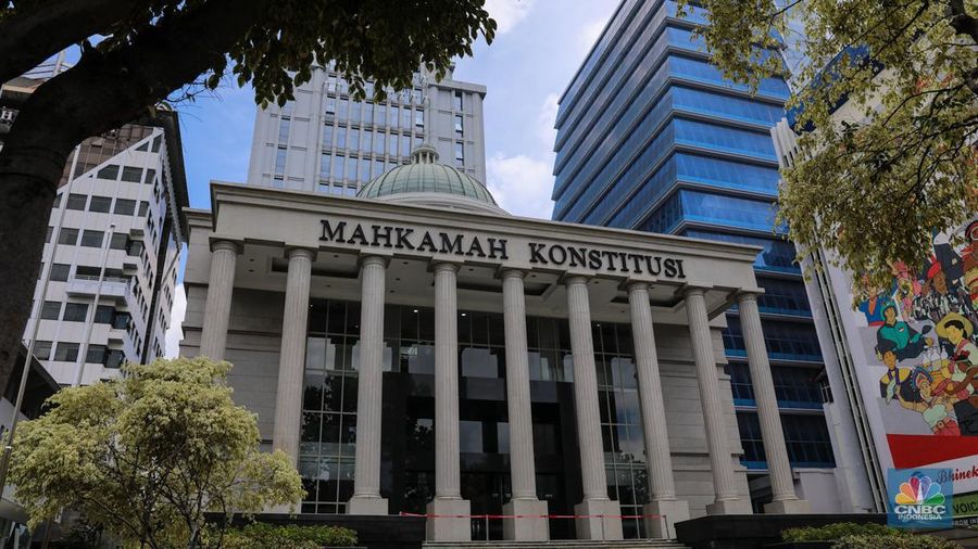 Gedung Mahkamah Konstitusi RI. (CNBC Indonesia/Faisal Rahman)