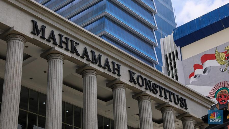 Gedung Mahkamah Konstitusi RI. (CNBC Indonesia/Faisal Rahman)